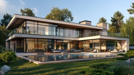 Modern Architectural Mansion Residence
