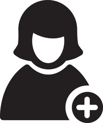 Contact Icon Silhouette