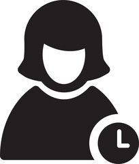 Contact Icon Silhouette