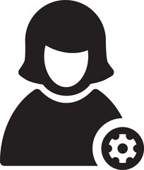 Contact Icon Silhouette