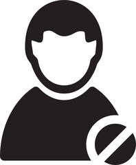 Contact Icon Silhouette