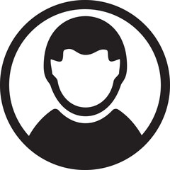 Contact Icon Silhouette