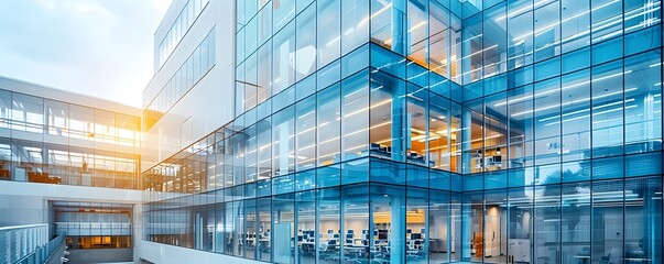 State of the Art Biomedical Research Facility with Architectural Transparency and Collaborative Design