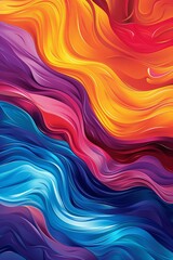 Obraz premium Colorful Abstract Painting
