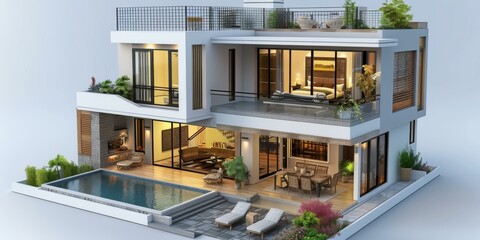 Modern Home With Private Pool