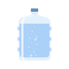 Drink more water. Stay hydrated. Glass, Plastic free, zero waste concept. Various bottles, glass, flask. Cute trendy vector illustration. Summer cold drink. Drink more water.