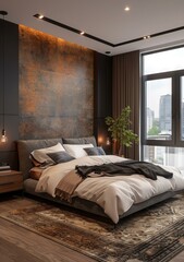 Modern Minimalist Bedroom Interior Design