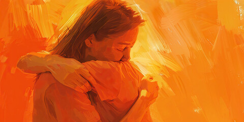 Trauma informed care orange approach to healthcare being affordable and accessible. 