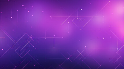 abstract purple Futuristic business technology background with colorful glowing lines forming shape.