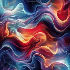 Obraz premium Colorful Waves