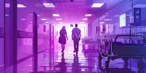 Patient Centered Care (Purple): Represents the importance of providing care that is respectful of and responsive to individual patient preferences, needs, and values