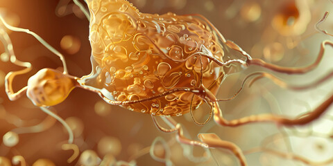 Personal Responsibility Brown. Abstract medical image for Abortion rights.
