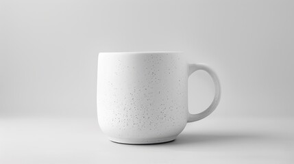 Obraz premium Ceramic mug in a white background