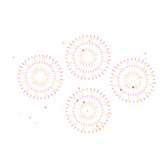 Fireworks decorate the Diwali Festival in India