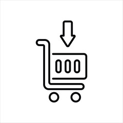 Purchase vector icon