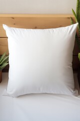 White pillow mockup