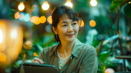 woman technology smartphone communication phone mobile mobile phone using texting internet business young message holding connection asian typing chatting online