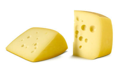 cheese isolated