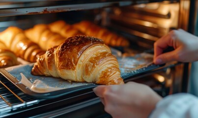  baked croissant