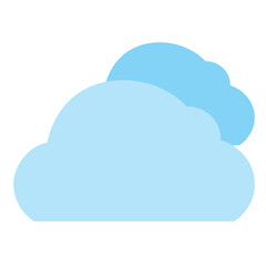 Cloud Icon in Flat Style