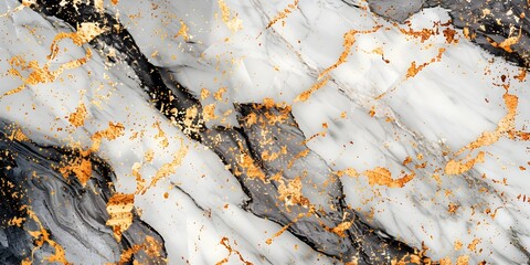 Obraz premium Mesmerizing Marble Texture with Gleaming Gold Veins A Luxurious Backdrop for Sophisticated Designs