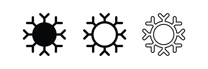 sets virus icon or sets bacteria icon, simple vector design.