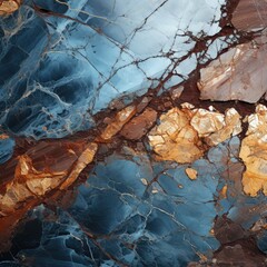 a brown and blue abstract background
