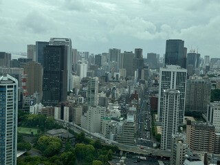 Obraz premium city skyline