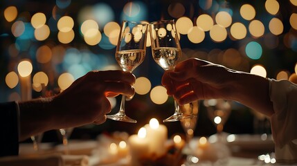 Cheers to love.