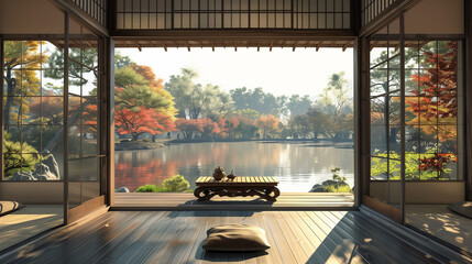 Fototapeta premium meditation room