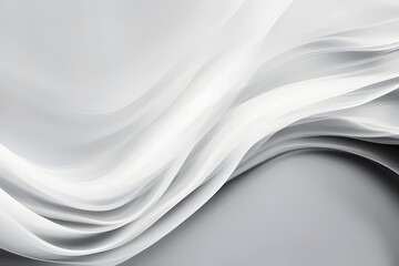 White abstract waves background, backgrounds 