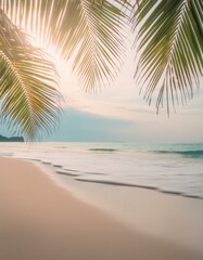 Obraz premium Beachfront Serenity: Long Exposure Masterpieces