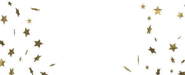 Obraz premium stars background, sparkle lights confetti falling. magic shining Flying christmas stars on night