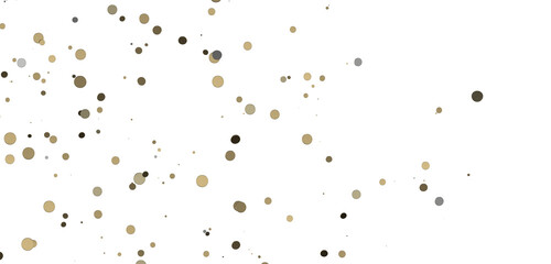 gold  Burst: Astonishing 3D Illustration of Bursting gold Confetti