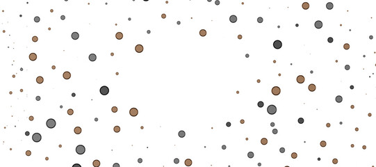 Cascading Splendor: Striking 3D Illustration Showcasing a Dazzling gold Confetti Display