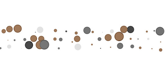 Cascading Splendor: Striking 3D Illustration Showcasing a Dazzling gold Confetti Display