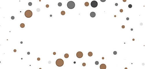 Multicolor confetti abstract background with a lot of falling pieces, isolated on a white background.