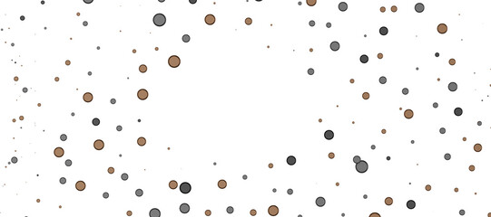 Cascading Splendor: Striking 3D Illustration Showcasing a Dazzling gold Confetti Display