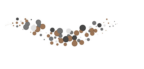 silver confetti explosion festive background