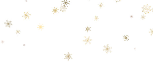 Snowflake Whirlwind: Exquisite 3D Illustration of Descending Christmas Snowflakes in Motion