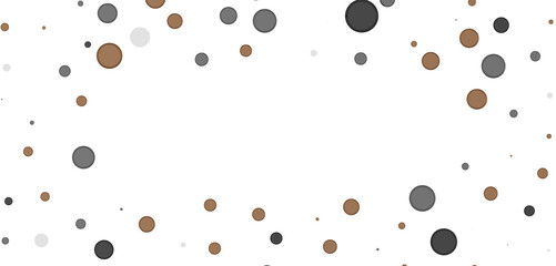 Multicolor confetti abstract background with a lot of falling pieces, isolated on a white background. Festive decorative tinsel element for design
