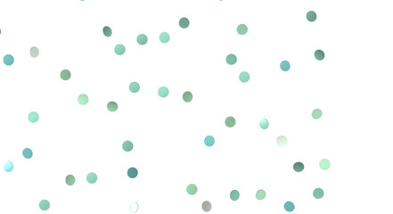 Sunburst and colorful confetti background frame illustration