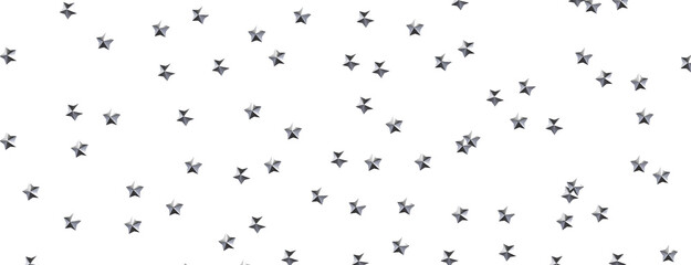 Descendant Christmas Constellations: Mind-Blowing 3D Illustration of Falling Festive Star Patterns