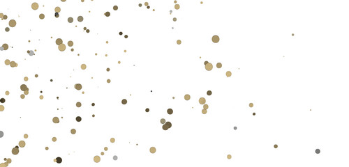 gold Confetti Glitter Overlay