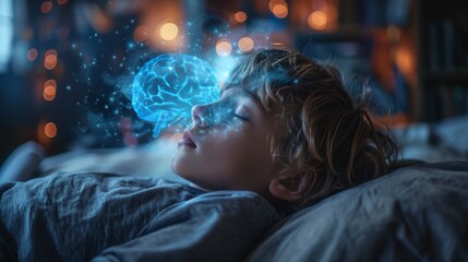 Children and the Development of Intelligence and Creativity. Alpha waves that maintain the brain while sleeping.