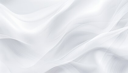 Obraz premium white satin silk wave crumple fabric