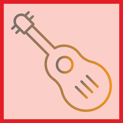 Guitar Icon Design