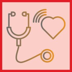 Stethoscope Icon Design