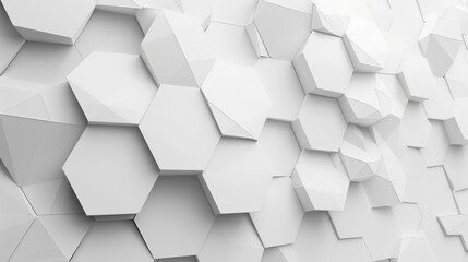 Clean white background with light grey, geometric patterns.