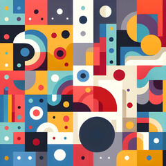 abstract background with circles